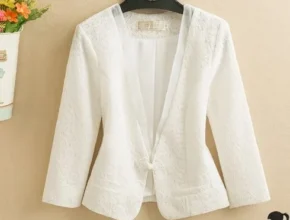 인플추천 24SS 썸머 레이스 플로럴 오간자 자켓 최고 인기 제품