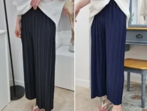 요즘 핫한 24SS 여성 쿨 플리츠 이지팬츠 3종  베스트셀러