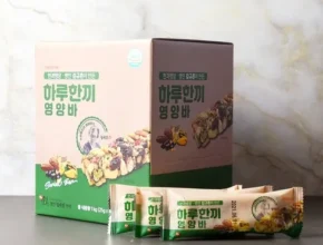 특가 김규흔의 더 건강한 너츠 영양바 80봉 세트 추천