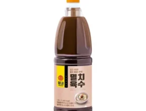 핫딜 멸치육수원액 핫 아이템