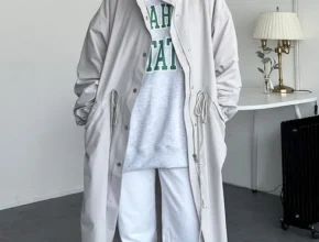 인플추천 브리엘 뉴야상 롱트렌치 핫 아이템