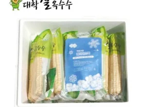 핫딜 실속형 삶은 괴산대학찰옥수수 40개 베스트셀러