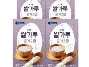 요즘 뜨는 쌀가루이유식 추천