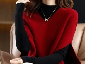 내돈내산 애시워스 V넥 카라 니트 2종 가격 비교