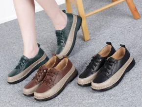 인플추천 여성 소가죽 다이얼 스니커즈 베스트셀러