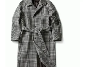 특가 울 블렌디드 체크 코트 추천